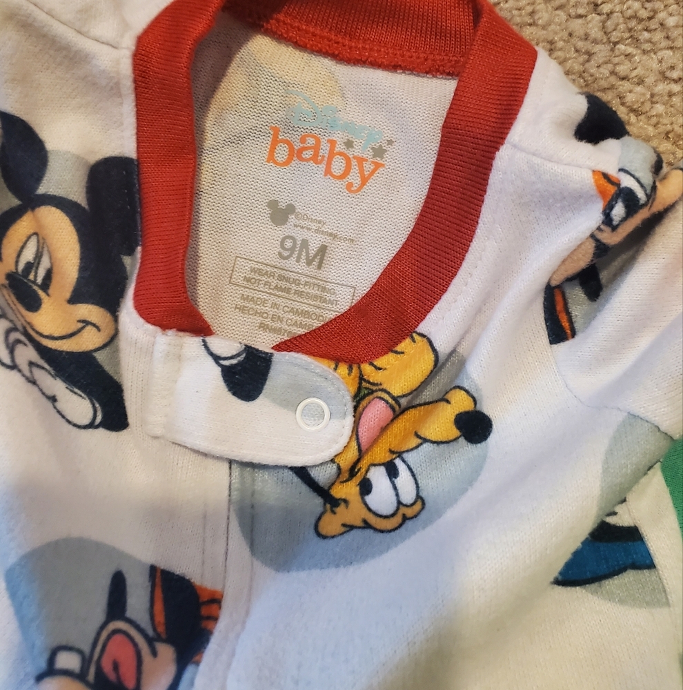 Disney Baby Mickey Mouse and Carter's Later Gator Onesie Set - Picture 2 of 3